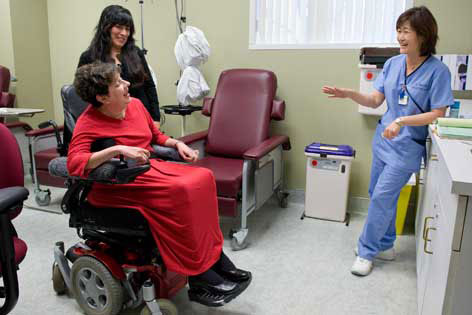 UC Irvine multiple sclerosis patient Shirley Cero